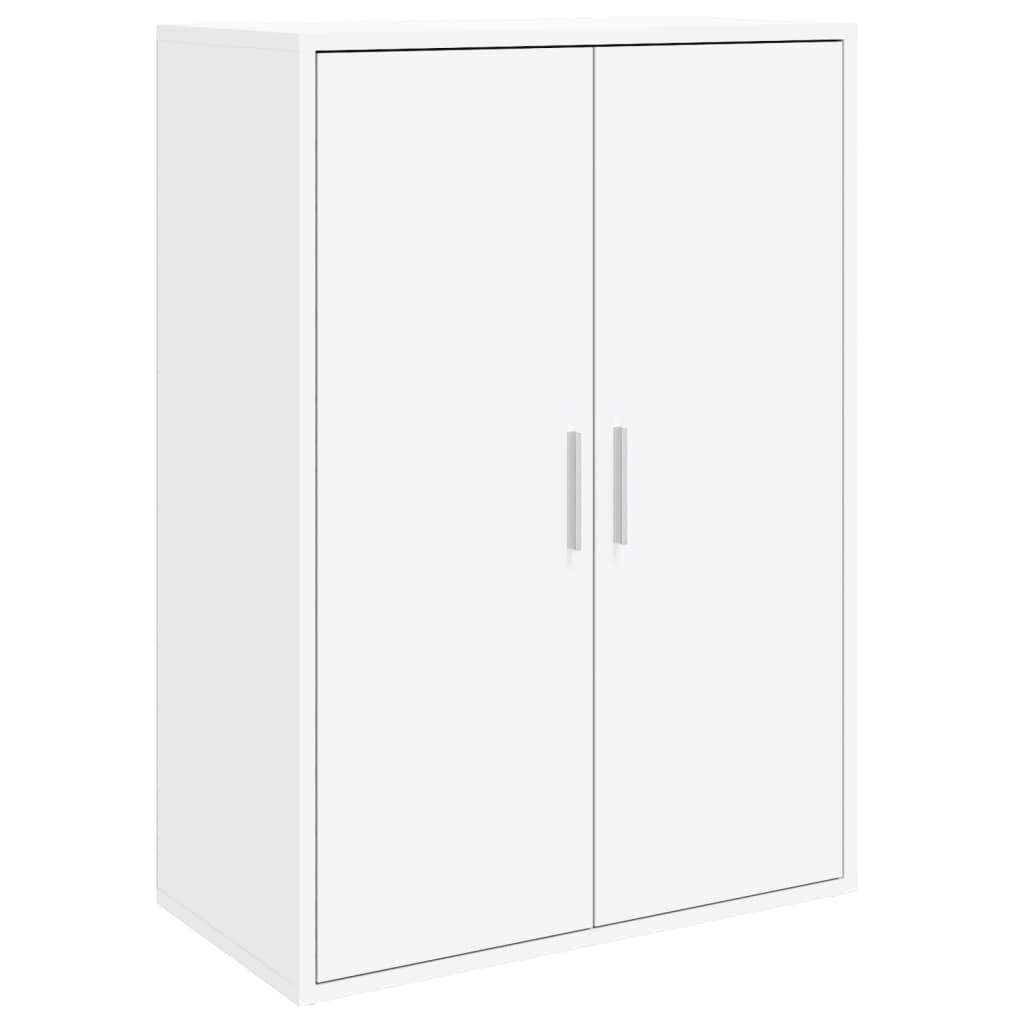 vidaXL Βοηθητικά Ντουλάπια 2 τεμ. Λευκό 60x31x84 εκ. Επεξεργ. Ξύλο