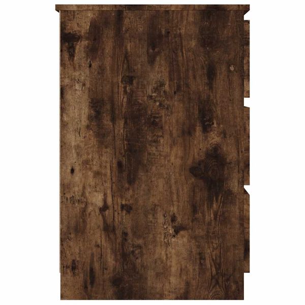 vidaXL Γραφείο Καπνιστή Δρυς 140 x 50 x 77 εκ. από Επεξεργασμένο Ξύλο