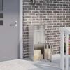 vidaXL Θυρίδα Πακέτων Μαύρο 41 x 38 x 103 εκ Ανοξείδωτο ατσάλι