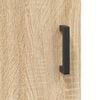 vidaXL Ντουλάπι Τοίχου Sonoma Δρυς 34,5 x 34 x 90 εκ. Επεξεργ. Ξύλο