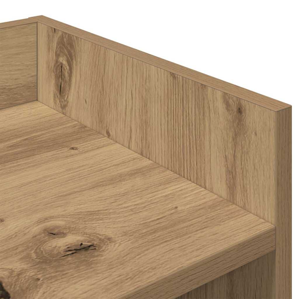 vidaXL Sideboard Artisan Oak 105x30x70 cm Κατασκευασμένο ξύλο