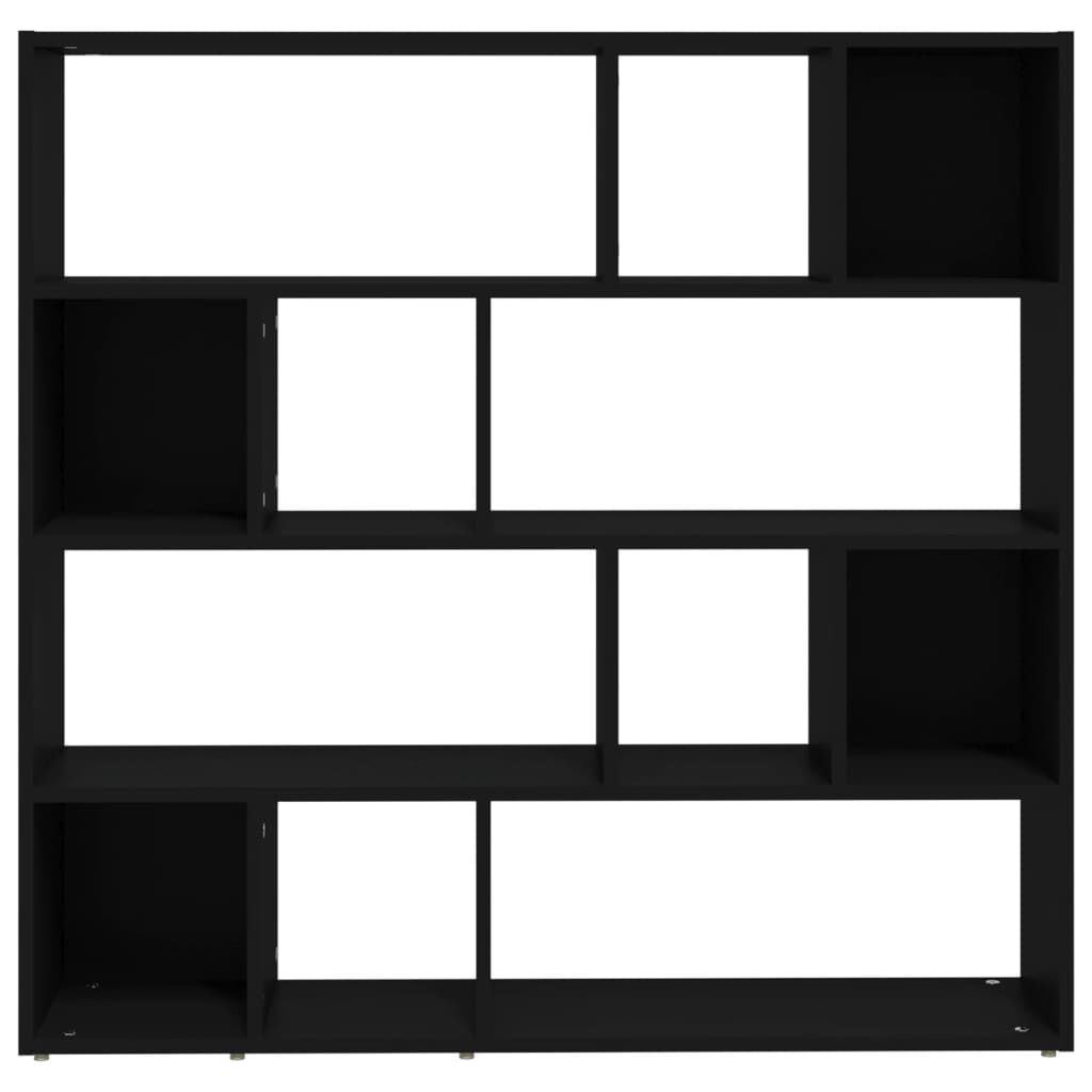 vidaXL Βιβλιοθήκη/Διαχωριστικό Χώρου Μαύρο 105 x 24 x 102 εκ.