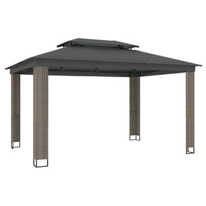 vidaXL &Kappa;&iota;ό&sigma;&kappa;&iota; &mu;&epsilon; &Delta;&iota;&pi;&lambda;ή &Omicron;&rho;&omicron;&phi;ή &Alpha;&nu;&theta;&rho;&alpha;&kappa;ί 3,94x2,96 &mu;. &Alpha;&tau;&sigma;ά&lambda;&iota;&nu;&omicron;