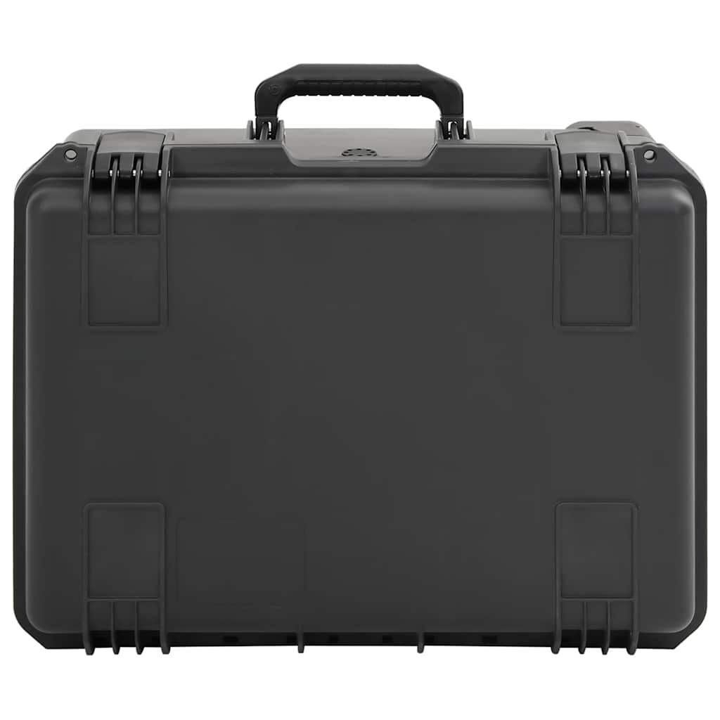 vidaXL Θήκη Πτήσης Φορητή Μαύρη 54x41,5x29 εκ. από Πολυπροπυλένιο