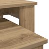 vidaXL &Sigma;&epsilon;&tau; &Tau;&rho;&alpha;&pi;&epsilon;&zeta;&iota;&omicron;ύ &Gamma;&iota;&alpha; &Kappa;&alpha;&phi;έ 2 pcs Artisan Oak &Epsilon;&pi;&epsilon;&xi;&epsilon;&rho;&gamma;&alpha;&sigma;&mu;έ&nu;&omicron; &xi;ύ&lambda;&omicron;