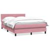 vidaXL &Kappa;&rho;&epsilon;&beta;ά&tau;&iota; Boxspring &mu;&epsilon; &Sigma;&tau;&rho;ώ&mu;&alpha; &Rho;&omicron;&zeta; 160x210 &epsilon;&kappa;. &Beta;&epsilon;&lambda;&omicron;ύ&delta;&iota;&nu;&omicron;