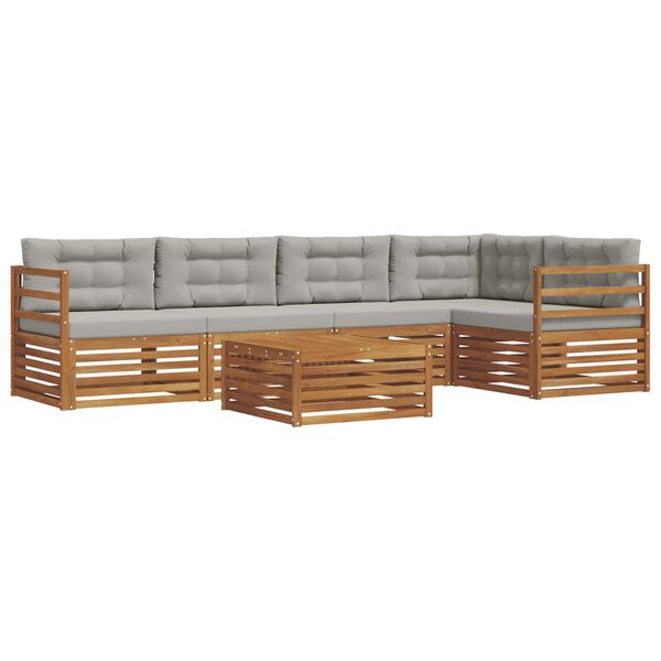 vidaXL &Sigma;&epsilon;&iota;&rho;ά &Kappa;&alpha;&nu;&alpha;&pi;έ &Epsilon;&xi;&omega;&tau;&epsilon;&rho;&iota;&kappa;&omicron;ύ 6 pcs &Phi;&upsilon;&sigma;&iota;&kappa;ό &kappa;&alpha;&iota; &Alpha;&nu;&omicron;&iota;&chi;&tau;ό &Gamma;&kappa;&rho;&iota;