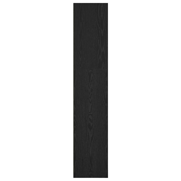 vidaXL Βιβλιοθήκη Μαύρη δρυς 40 x 30 x 152 εκ. Επεξεργασμένο ξύλο