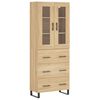 vidaXL &Nu;&tau;&omicron;&upsilon;&lambda;ά&pi;&iota; Sonoma &delta;&rho;&upsilon;&sigmaf; 69,5 x 34 x 180 &epsilon;&kappa;. &alpha;&pi;ό &Epsilon;&pi;&epsilon;&xi;&epsilon;&rho;&gamma;&alpha;&sigma;&mu;έ&nu;&omicron; &Xi;ύ&lambda;&omicron;