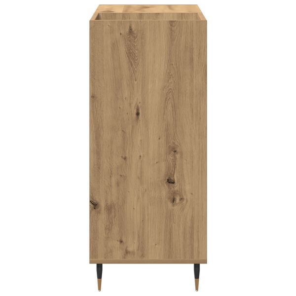 vidaXL Ντουλάπι Δίσκων Παλιού Ξύλου 84,5x38x89 εκ Επεξεργασμένο Ξύλο