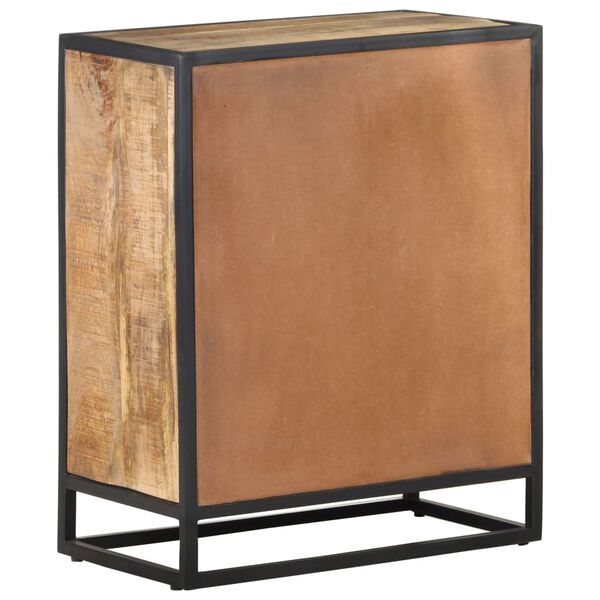 vidaXL Ντουλάπι Σκαλιστό στο Χέρι 60x35x75 εκ. από Μασίφ Ξύλο Μάνγκο