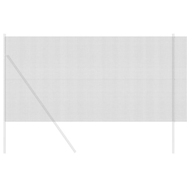 vidaXL Συγκολλητός φράχτης από σύρμα Γκρι 1.2 x 25 m Ατσάλι