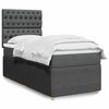 vidaXL &Kappa;&rho;&epsilon;&beta;ά&tau;&iota; Boxspring &mu;&epsilon; &Sigma;&tau;&rho;ώ&mu;&alpha; &Sigma;&kappa;&omicron;ύ&rho;&omicron; &Gamma;&kappa;&rho;&iota; 100x200 &epsilon;&kappa;. &Upsilon;&phi;&alpha;&sigma;&mu;ά&tau;&iota;&nu;&omicron;