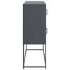 vidaXL Ντουλάπι Ανθρακί 100,5x39x107 εκ. από Χάλυβα Ψυχρής Έλασης