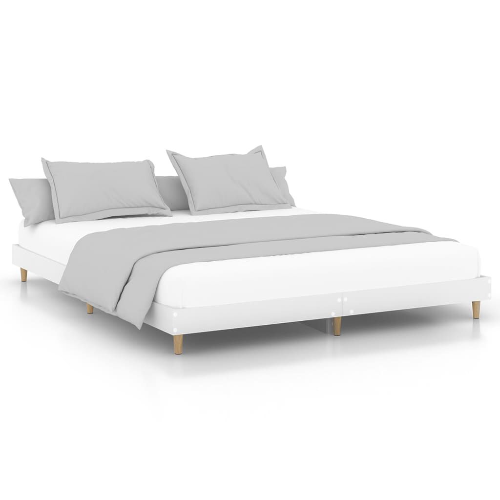 vidaXL Πλαίσιο κρεβατιού χωρίς στρώμα 180x200 εκ. Επεξεργασμένο Ξύλο