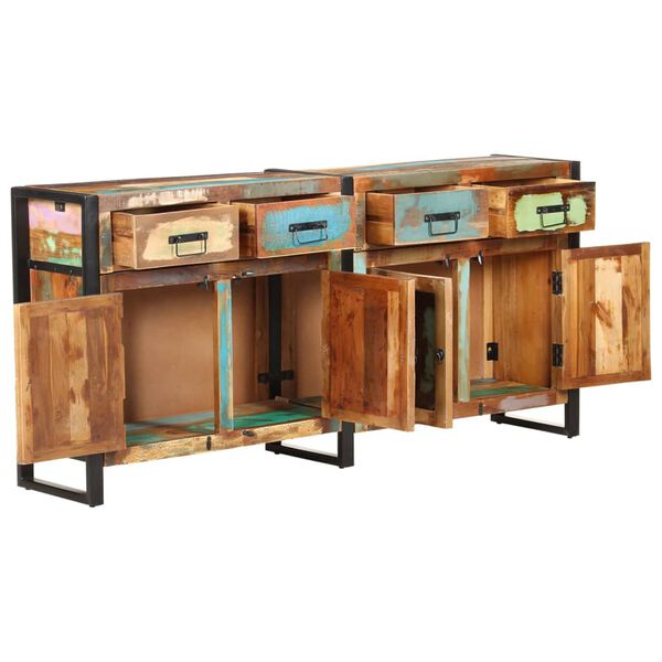 vidaXL Μπουφές 172 x 35 x 80 εκ. από Μασίφ Ανακυκλωμένο Ξύλο