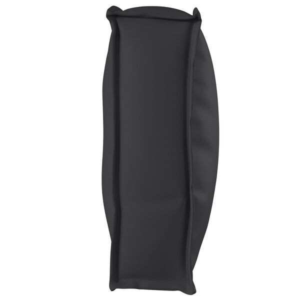 vidaXL Μαξιλάρι παλέτας για πλάτη Μαύρο 120 x 40 x 12 cm Ύφασμα Oxford