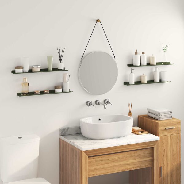 vidaXL &Pi;&lambda;&omega;&tau;ό &rho;ά&phi;&iota; &Epsilon;&pi;&iota;&tau;&omicron;ί&chi;&iota;&omicron; 4 pcs &Epsilon;&lambda;&iota;ά &Pi;&rho;ά&sigma;&iota;&nu;&eta; 60 x 9 x 2,5 &epsilon;&kappa; &Alpha;&tau;&sigma;ά&lambda;&iota;