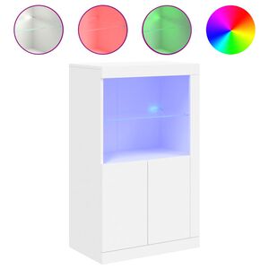 vidaXL N&tau;&omicron;&upsilon;&lambda;ά&pi;&iota; &Beta;&omicron;&eta;&theta;&eta;&tau;&iota;&kappa;ό &mu;&epsilon; &Phi;ώ&tau;&alpha; LED &Lambda;&epsilon;&upsilon;&kappa;ό &alpha;&pi;ό &Epsilon;&pi;&epsilon;&xi;&epsilon;&rho;&gamma;&alpha;&sigma;&mu;έ&nu;&omicron; &xi;ύ&lambda;&omicron;
