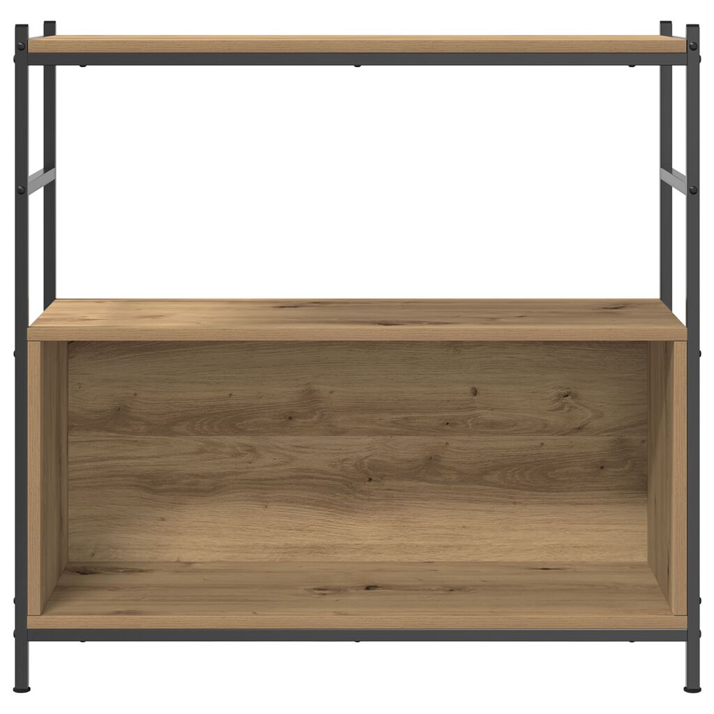 vidaXL Βιβλιοθήκη Artisian Δρυς 80x30x78,5 εκ. Επεξεργασμένο ξύλο
