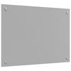 vidaXL Πίσω Πάνελ Κουζίνας 2 pcs Ανοιχτό γκρι 70 x 50 cm