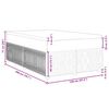 vidaXL &Kappa;&rho;&epsilon;&beta;ά&tau;&iota; Boxspring &mu;&epsilon; &Sigma;&tau;&rho;ώ&mu;&alpha; &Rho;&omicron;&zeta; 120x200 &epsilon;&kappa;. &Beta;&epsilon;&lambda;&omicron;ύ&delta;&iota;&nu;&omicron;
