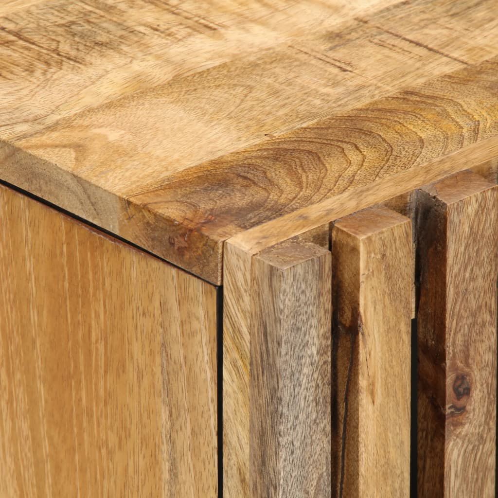 vidaXL Ντουλάπι Νιπτήρα 62x34x58 εκ. από Μασίφ Ακατέργαστο Ξύλο Μάνγκο