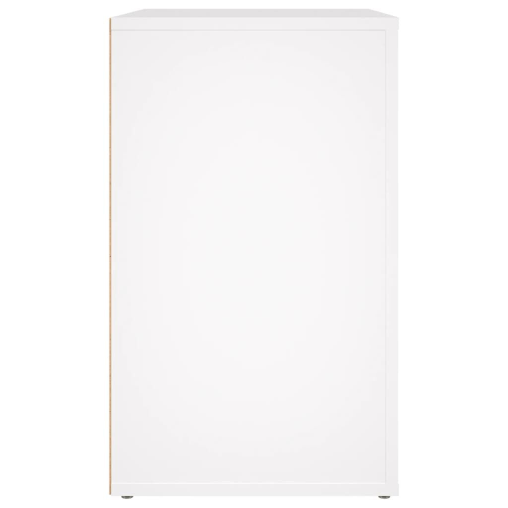 vidaXL Κομοδίνο Λευκό 50 x 36 x 60 εκ. από Επεξεργασμένο Ξύλο
