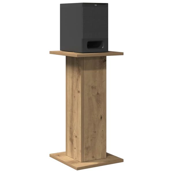 vidaXL Βάσεις Ηχείων 2 τεμ. Αρτισιανή Δρυς 30x30x60 εκ. Επεξ. Ξύλο