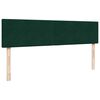 vidaXL &Omicron;&theta;&omega;&mu;&alpha;&nu;&iota;&kappa;ό &kappa;&rho;&epsilon;&beta;ά&tau;&iota; &mu;&epsilon; &sigma;&tau;&rho;ώ&mu;&alpha;&tau;&alpha;&LEDs Dark Green 180x200cm Velvet