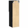 vidaXL Ντουλάπι TV 2 pcs Μαύρο 30.5 x 30 x 102 εκ Επεξεργασμένο ξύλο