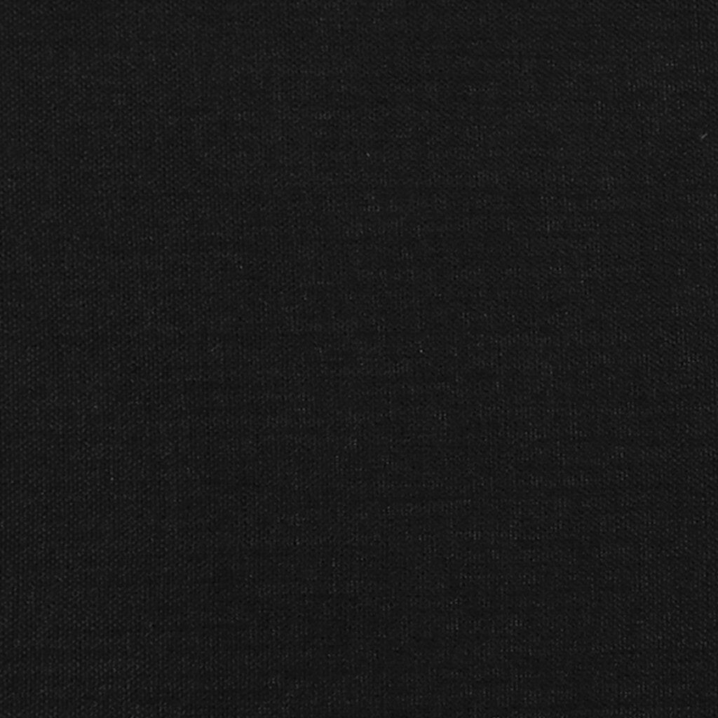 vidaXL Κρεβάτι Boxspring με Στρώμα & LED Μαύρο 120x190 εκ. Υφασμάτινο