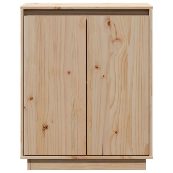 vidaXL Ντουλάπι 60 x 34 x 75 εκ. από Μασίφ Ξύλο Πεύκου