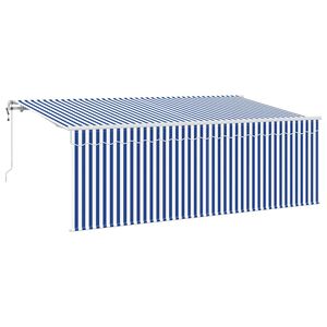 vidaXL &Alpha;&nu;&alpha;&delta;&iota;&pi;&lambda;&omicron;ύ&mu;&epsilon;&nu;&eta; &tau;έ&nu;&tau;&alpha; &Mu;&pi;&lambda;&epsilon; 350 x 200 cm ύ&phi;&alpha;&sigma;&mu;&alpha;