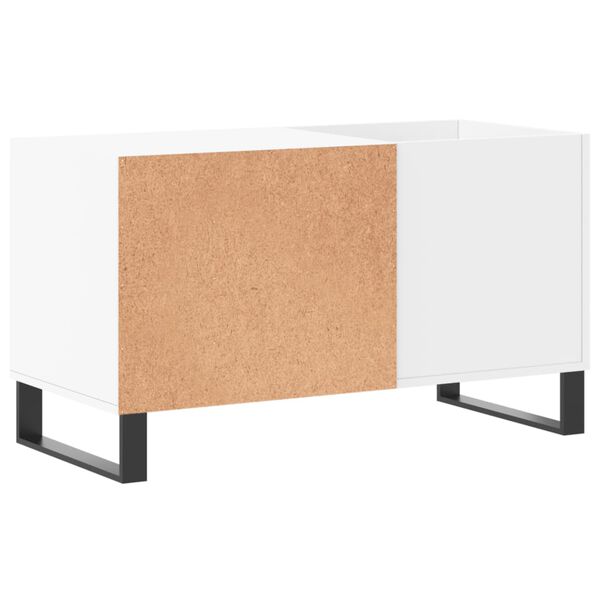 vidaXL Δισκοθήκη Λευκή 85 x 38 x 48 εκ. από Επεξεργασμένο Ξύλο
