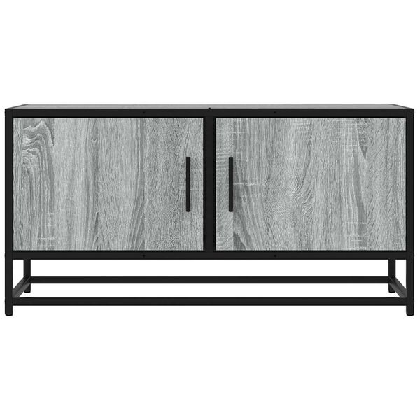 vidaXL Έπιπλο Τηλεόρασης Γκρι Sonoma 80x34,5x40 εκ. Επεξ. Ξύλο