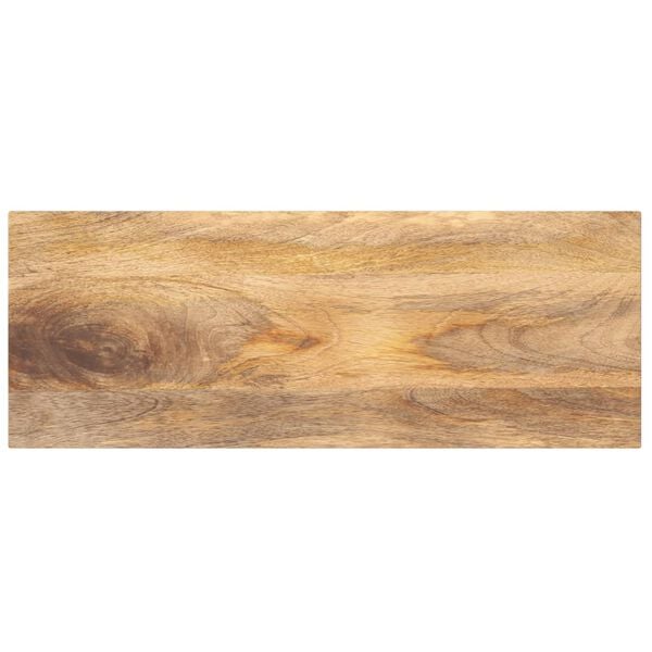 vidaXL Επιφάνεια Τραπεζιού Ορθογώνια 80x40x2,5 εκ. Μασίφ Ξύλο Οξιάς