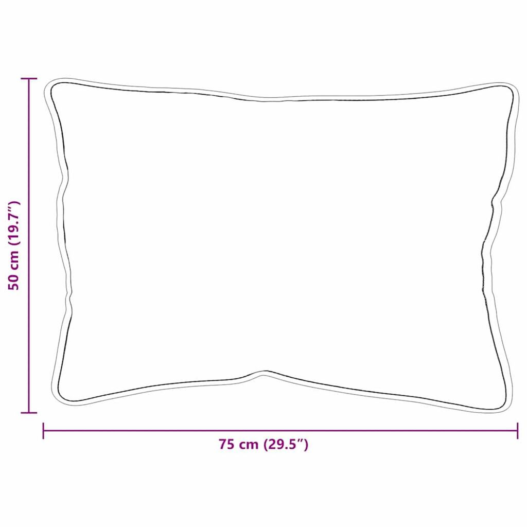 vidaXL Σετ Κουβέρτας με μαξιλάρι 2 pcs Λευκό 140 x 220 cm Μικροΐνες