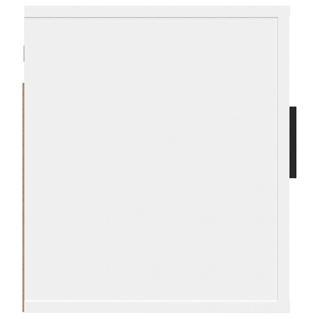 vidaXL Έπιπλο Τηλεόρασης Επιτοίχιο Λευκό 40x34,5x40 εκ.