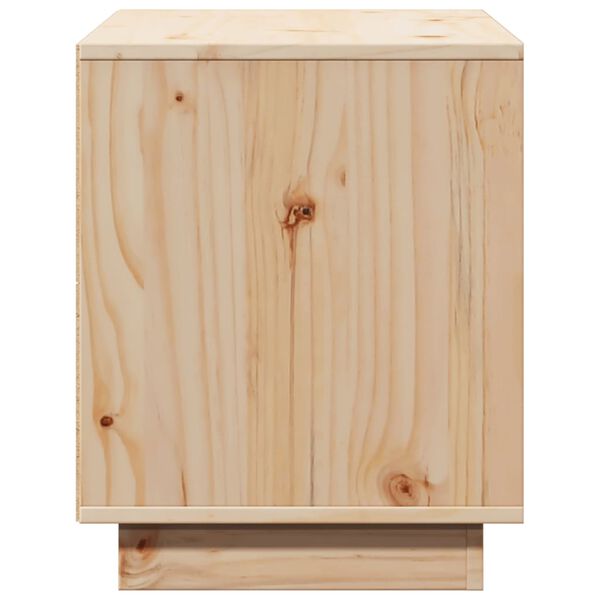 vidaXL Έπιπλο Τηλεόρασης 74 x 35 x 44 εκ. από Μασίφ Ξύλο Πεύκου