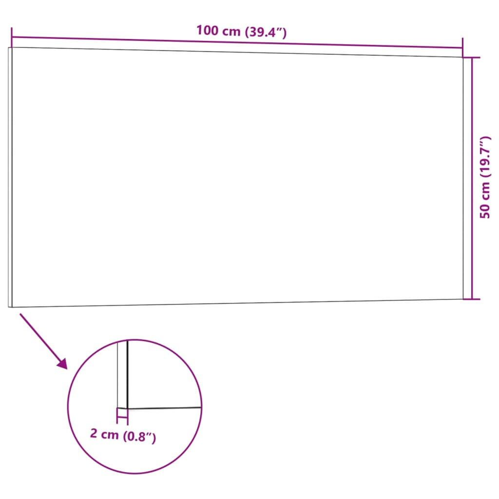 vidaXL Πάνελ Τοίχου 3D 10 τεμ. Καφέ 100 x 50 EPS