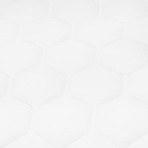vidaXL Στρώμα με 7 Ζώνες Ανεξάρτητα Ελατήρια 120x200 εκ. / 20 εκ. H2