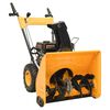 vidaXL Εκχιονιστικό Μηχάνημα 6,5 HP Κίτρινο και Μαύρο