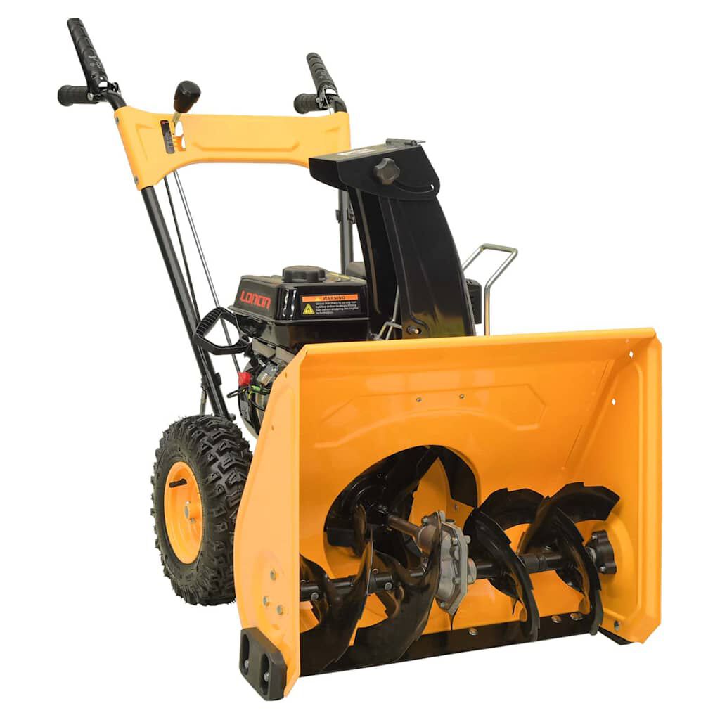 vidaXL Εκχιονιστικό Μηχάνημα 6,5 HP Κίτρινο και Μαύρο