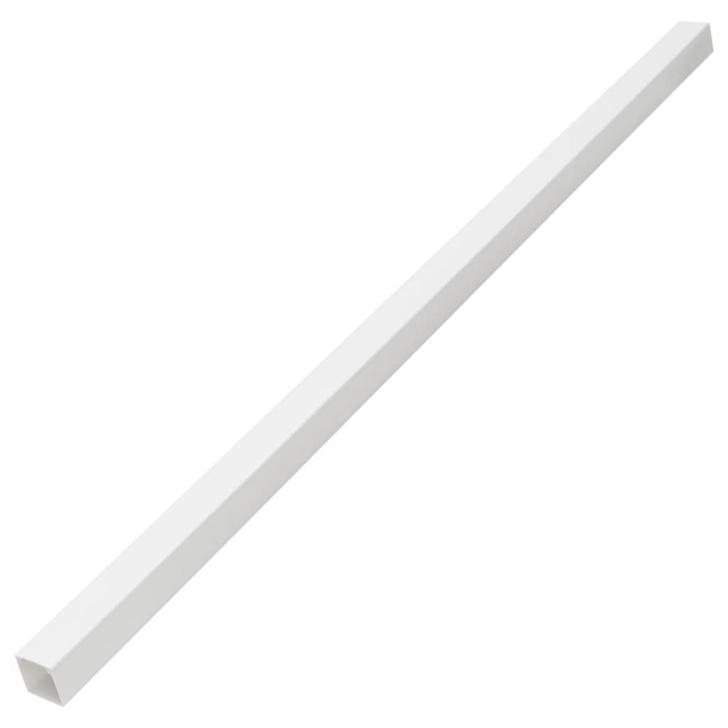 vidaXL Κανάλι Καλωδίων Αυτοκόλλητο 30 x 20 χιλ. 10 μ. από PVC