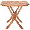 vidaXL Τραπέζι Κήπου Πτυσσόμενο 135 x 85 x 75 εκ. Μασίφ Ξύλο Ακακίας
