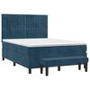 vidaXL &Kappa;&rho;&epsilon;&beta;ά&tau;&iota; Boxspring &mu;&epsilon; &Sigma;&tau;&rho;ώ&mu;&alpha; &Sigma;&kappa;&omicron;ύ&rho;&omicron; &Mu;&pi;&lambda;&epsilon; 140x190 &epsilon;&kappa;. &Beta;&epsilon;&lambda;&omicron;ύ&delta;&iota;&nu;&omicron;