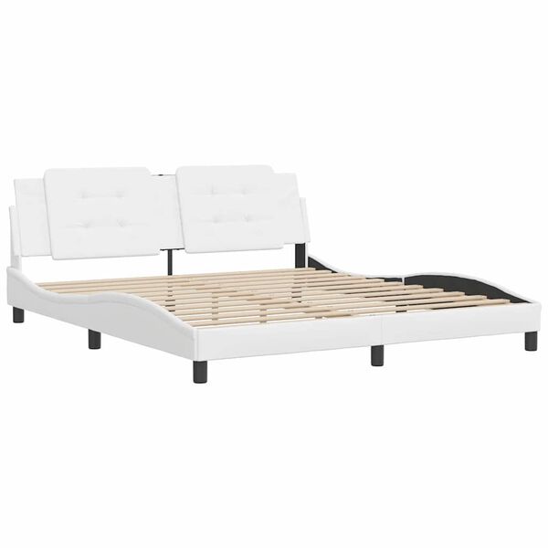 vidaXL &Sigma;&kappa;&epsilon;&lambda;&epsilon;&tau;ό&sigmaf; &Kappa;&rho;&epsilon;&beta;&alpha;&tau;&iota;&omicron;ύ &Chi;&omega;&rho;ί&sigmaf; &Sigma;&tau;&rho;ώ&mu;&alpha; Zadar &Lambda;&epsilon;&upsilon;&kappa;ό 180x200 &epsilon;&kappa;. &Sigma;&upsilon;&nu;&theta;&epsilon;&tau;&iota;&kappa;ό &Delta;έ&rho;&mu;&alpha;