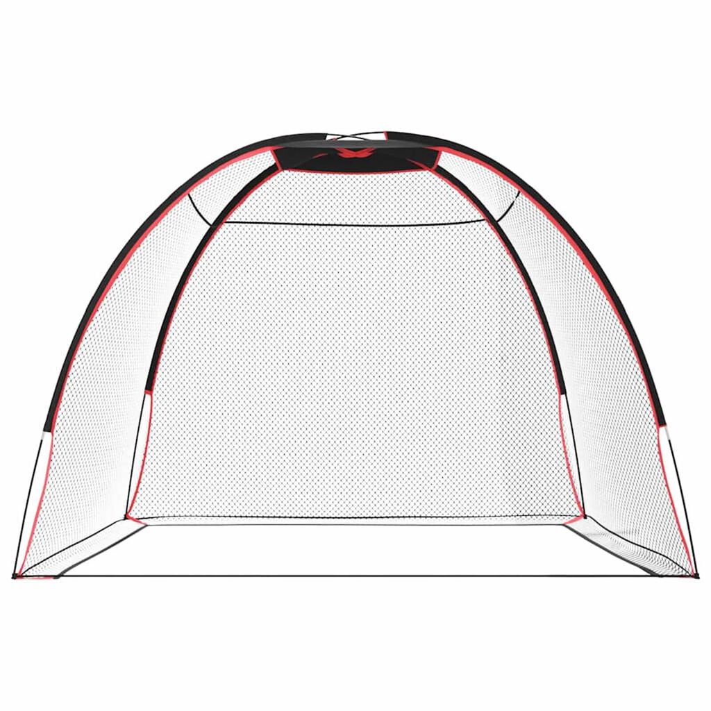 vidaXL Βοηθήματα εκπαίδευσης γκολφ Μαύρο 314 x 150 x 206 εκ.