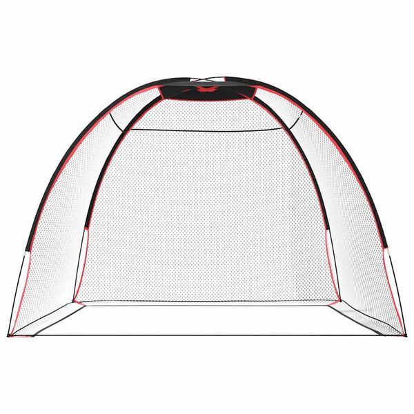 vidaXL Βοηθήματα εκπαίδευσης γκολφ Μαύρο 314 x 150 x 206 εκ.